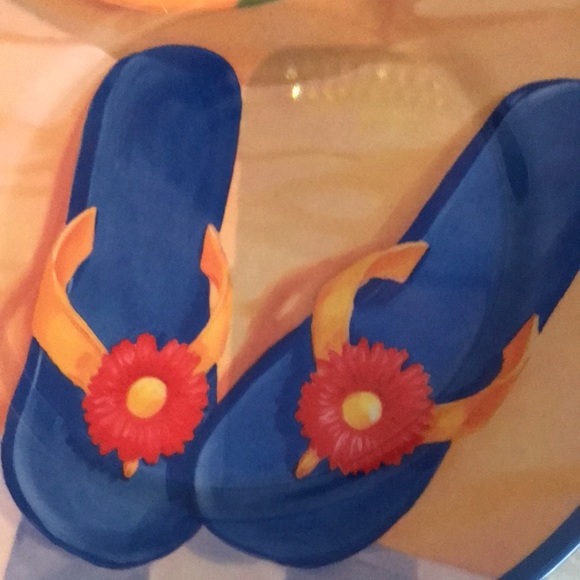 Oneida by evolution melamine beach them plate . - Picture 2 of 6